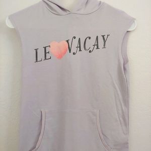 Light purple leisure top